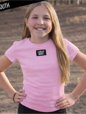 Lulu Mac Kids Light Pink Baby Doll Top